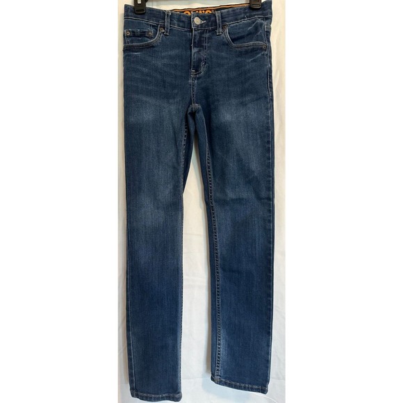 LEVI'S 510 - Skinny Jeans 27x29-14 Regular medium/dark fade Denim *CLEAN/NICE - Picture 1 of 7